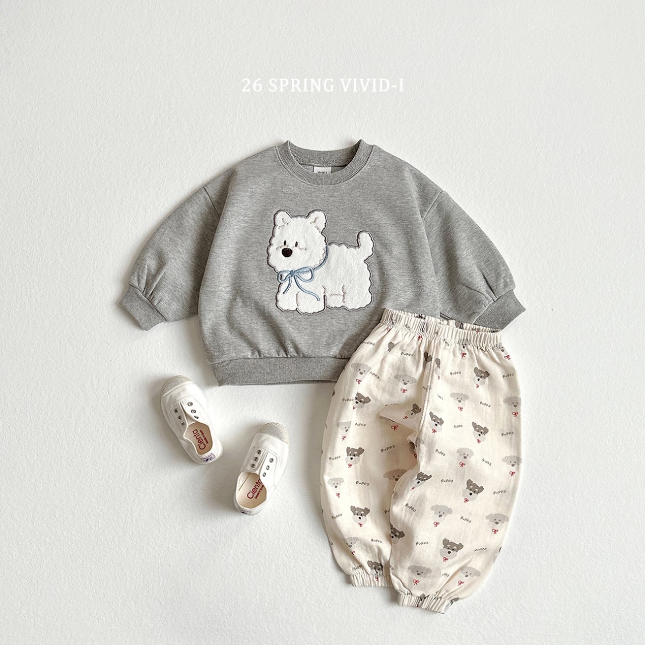 🌸預訂 韓國直送🌸🇰🇷VIVIDI九色創意圖案寬鬆束腳褲