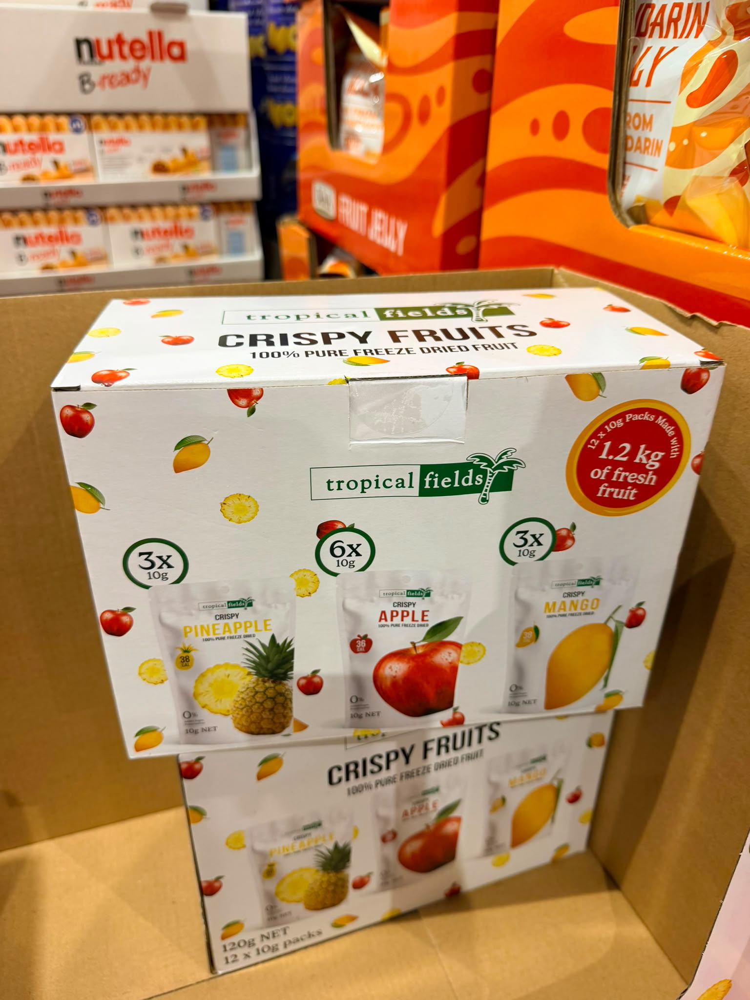 澳洲Costco🇦🇺Health Attack Crispy Fruits 天然水果乾 ( 10gx12包/盒 )