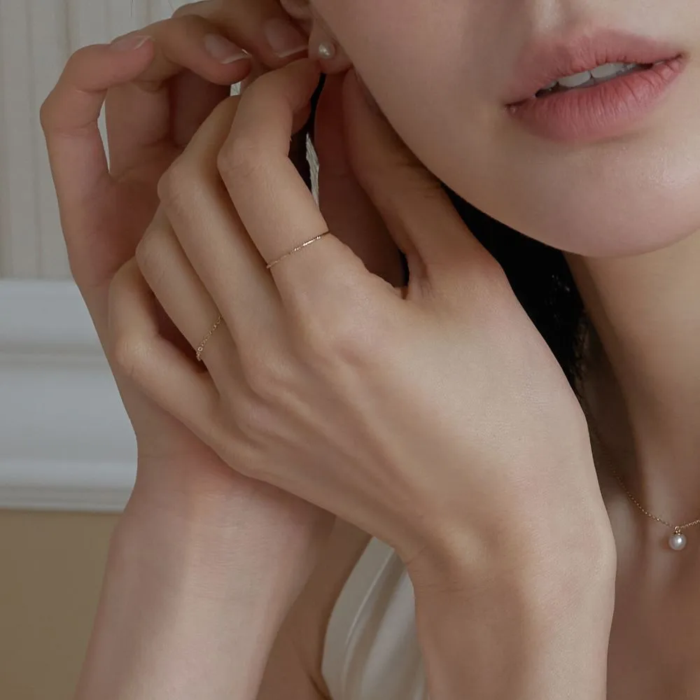 AUBE DE MOI | 14K Shimmer Ring