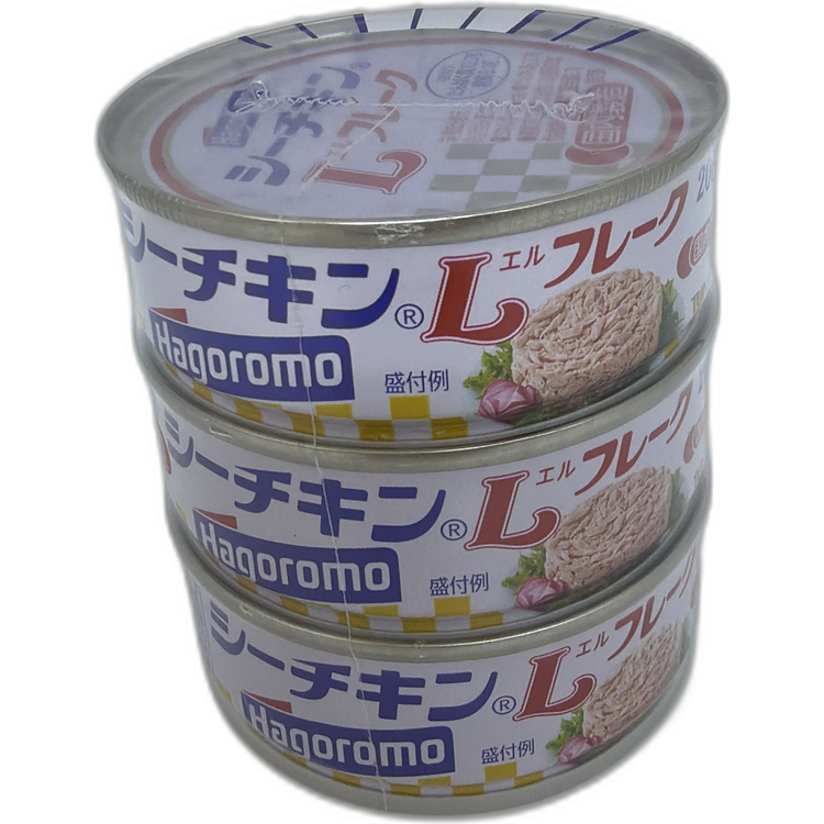 油浸吞拿魚罐頭三罐裝