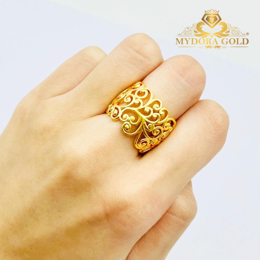 MYDORA Cincin Tiara Jawa Anggun (5G) l EMAS 916/22K