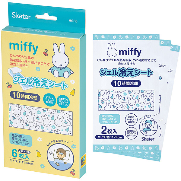 miffy 退熱貼 6枚