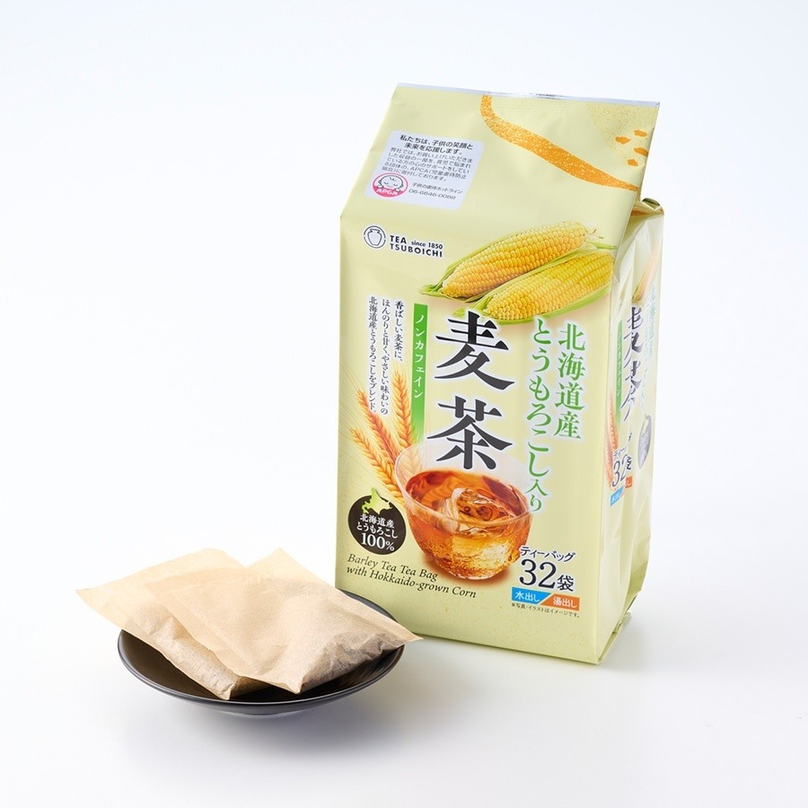 日本製 TEA TSUBOICHI 北海道產 粟米麥茶 32入 