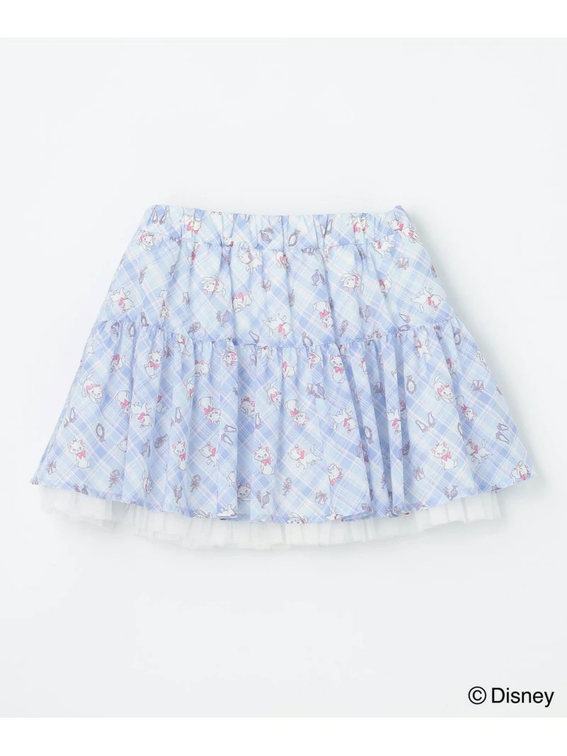 🆕【⭐訂購⭐】🇯🇵日本直送 #Marie 格紋 薄紗層疊下擺 雪紡 裙褲［2款選］🌀 [ELDA-0253][260528]