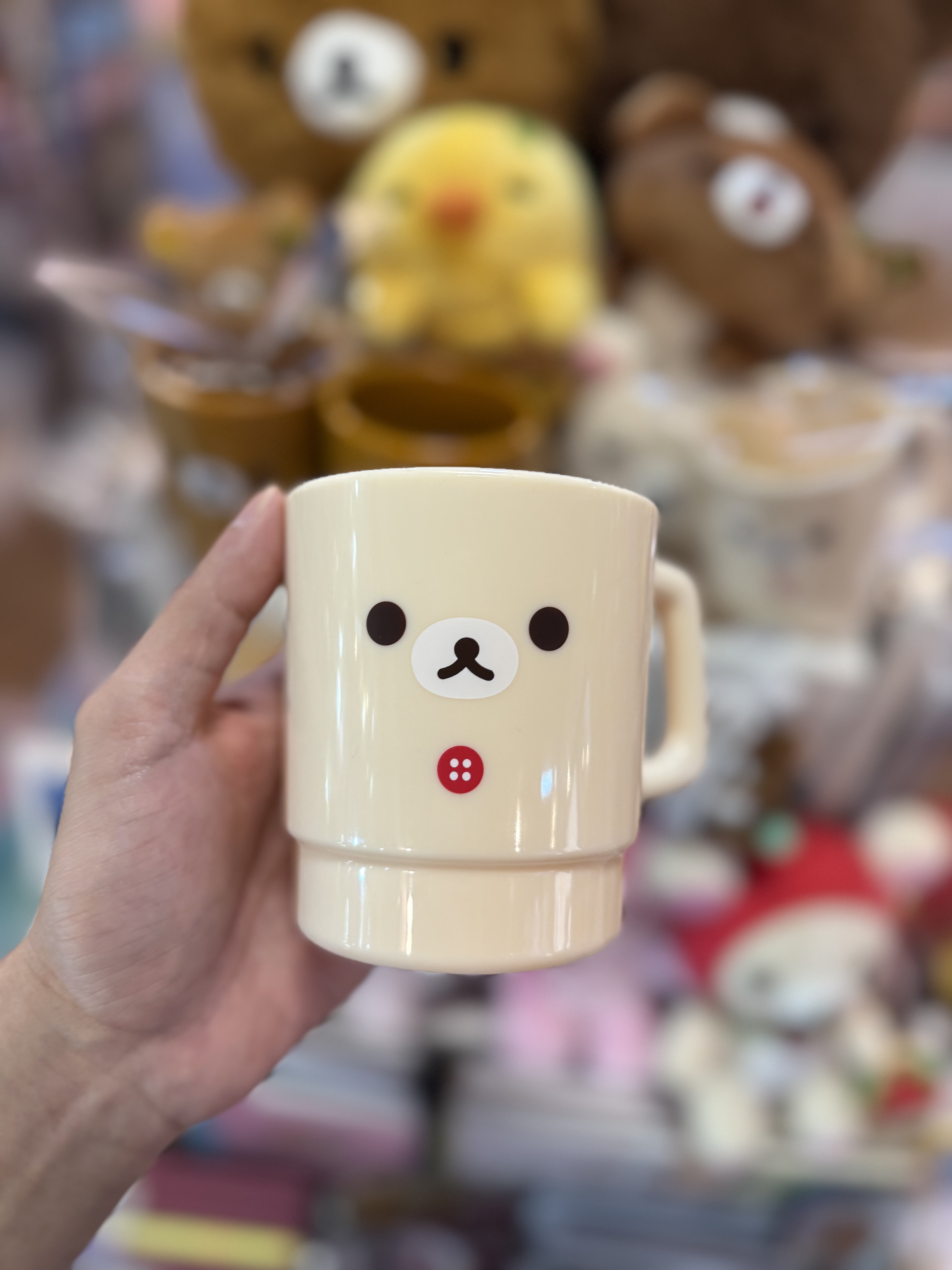 《現貨》全新rilakkuma 日本製樹脂膠杯