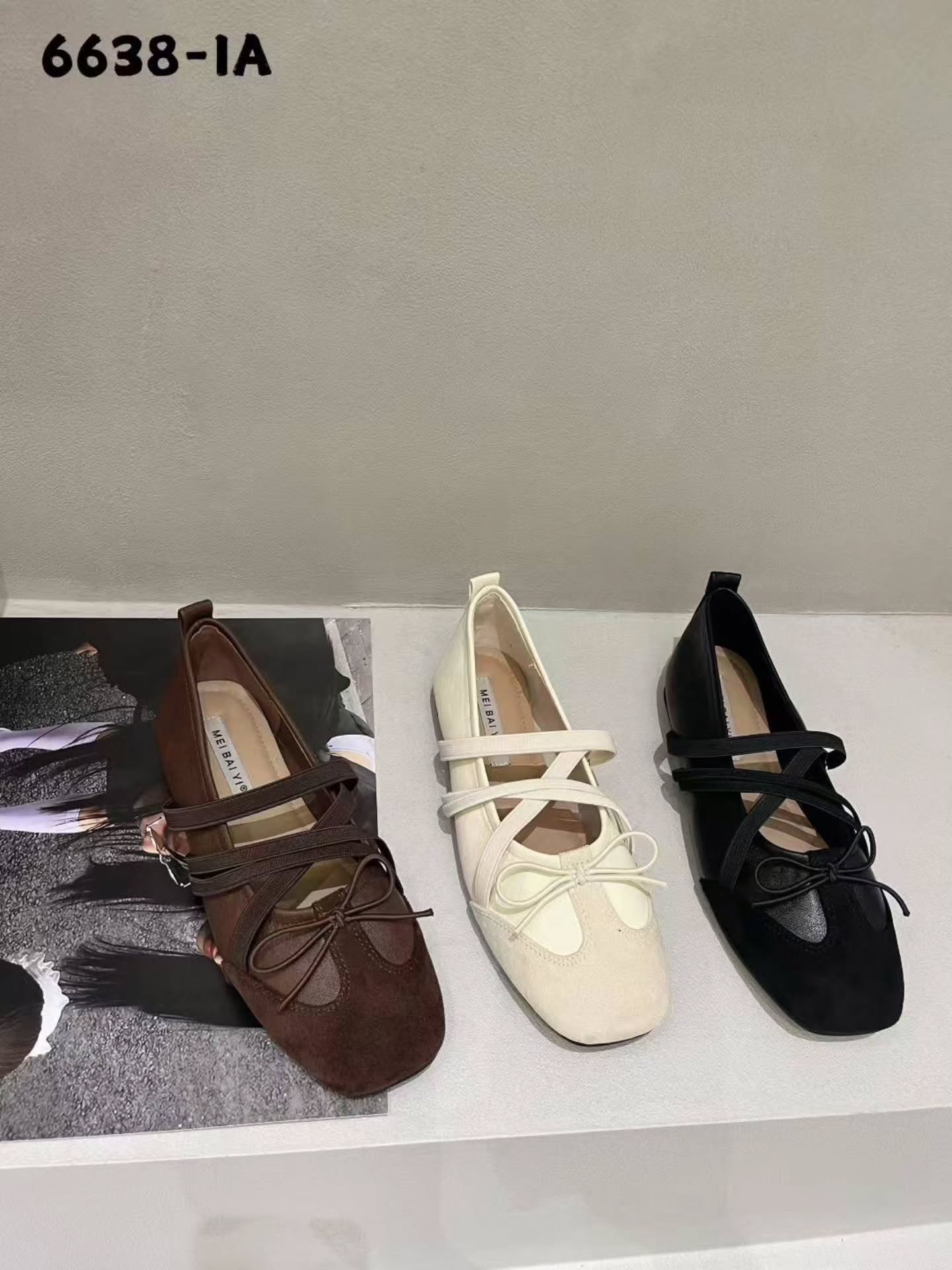 6638-1A 小众设计感平底鞋 🇨🇳