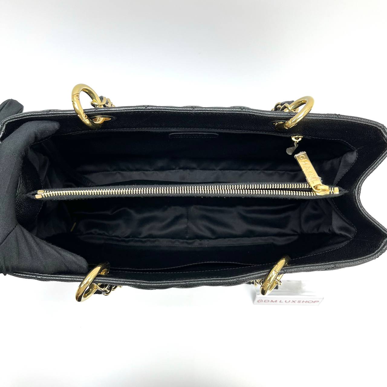 Chanel Black Caviar GST GHW (Serial 17)
