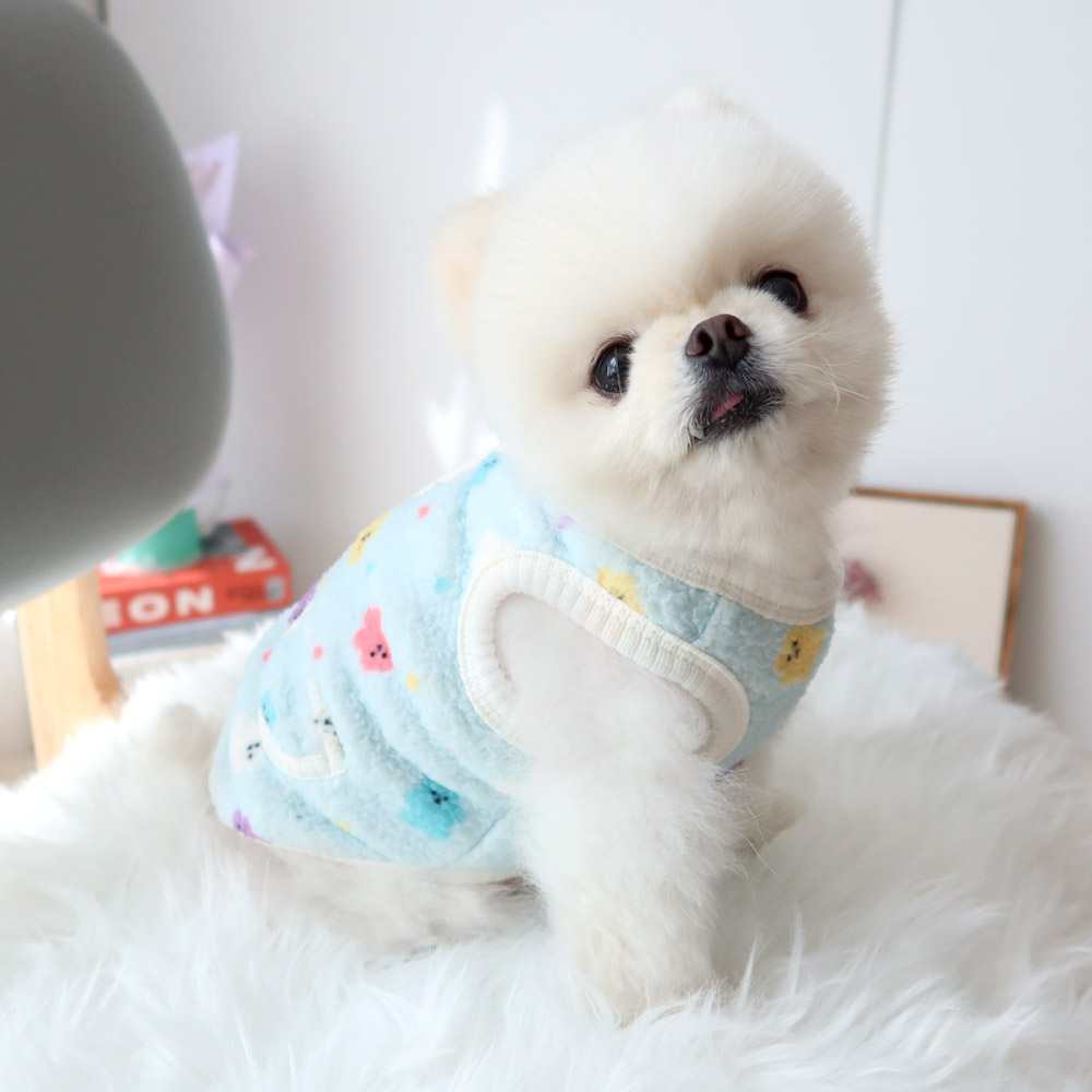 HONEY DOG🇰🇷 小熊軟棉棉背心 (4色)