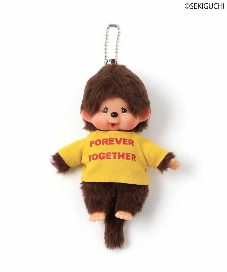 Monchhichi 蒙奇奇掛飾公仔 3款可選 粉紅、粉紫、粉黃