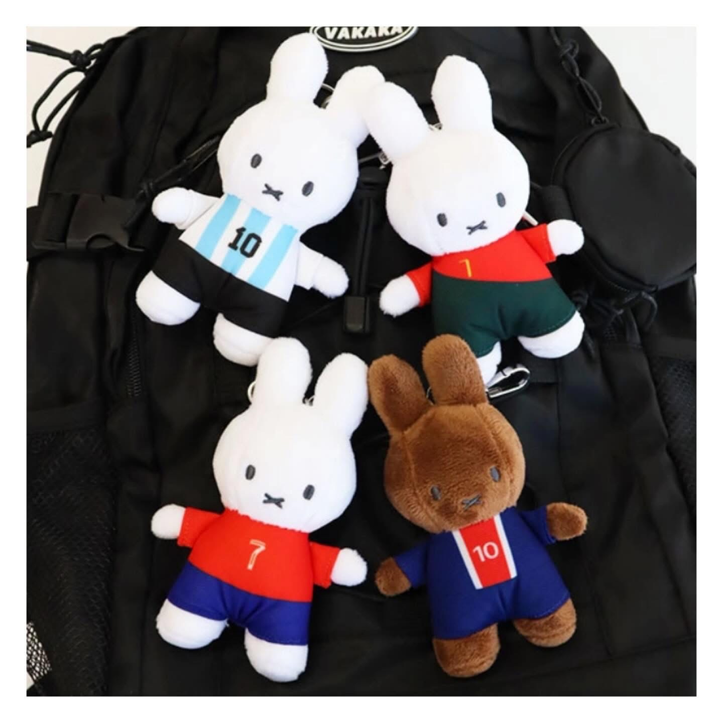 新登場 [韓國直送] 26年世界盃限定 Miffy/Melanie公仔掛件匙扣 