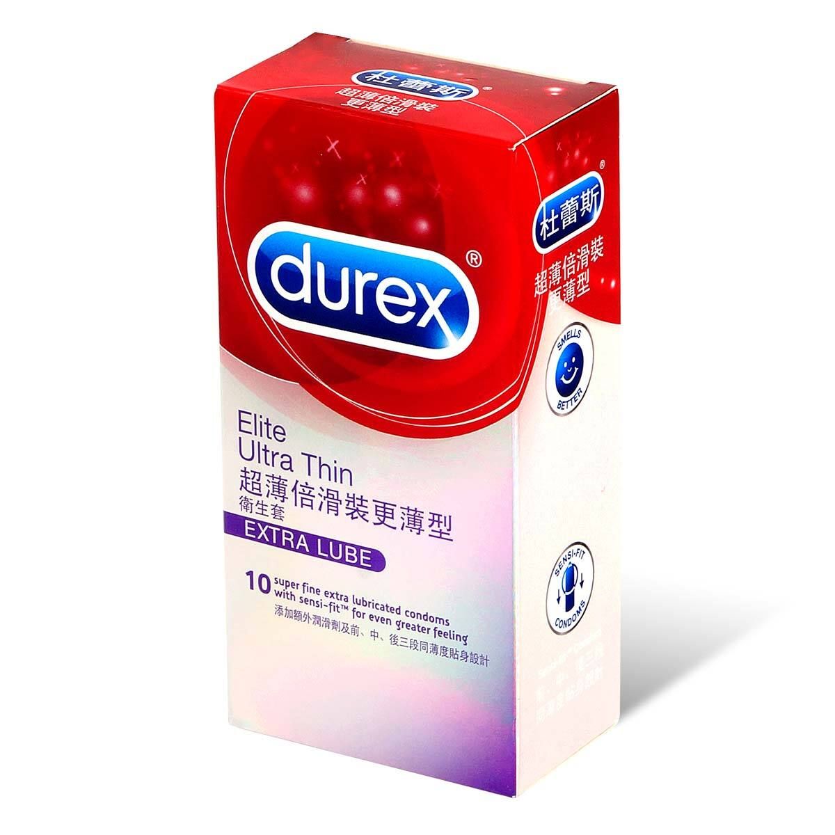 杜蕾斯超薄倍滑裝更薄型10片 (行)