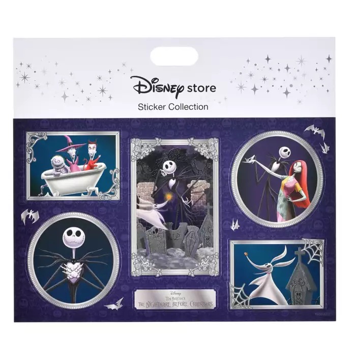 🎀【預訂】貼紙收藏集 - 2026 TIM BURTON'S THE NIGHTMARE BEFORE CHRISTMAS