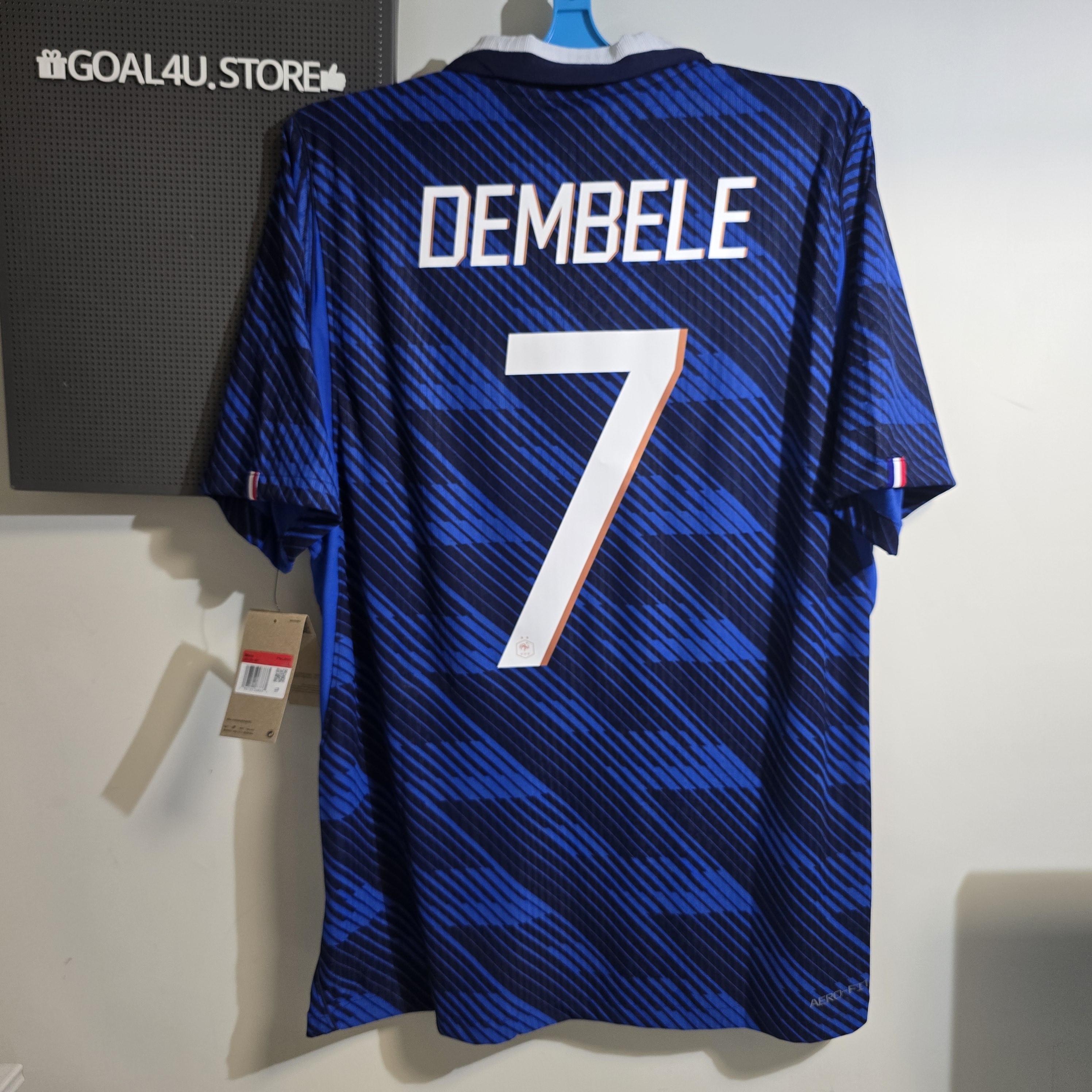 🗽致敬自由女神 Nike France 法國 2026-27 主場球員版球衣 (可加印字章) IB5158