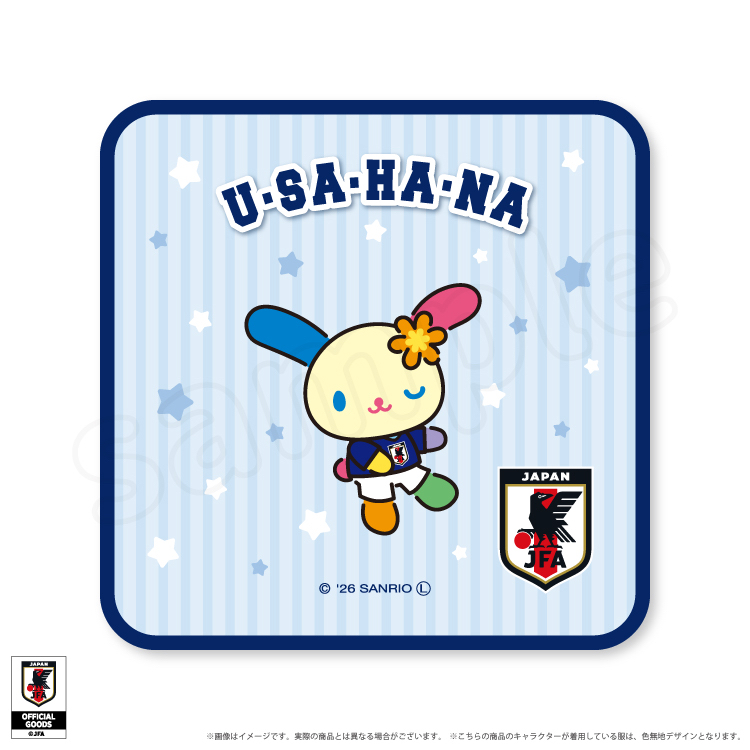 日本預訂📍日本Sanrio x 日本隊國家足球隊造型系列 - 手巾仔 2026年8月下旬出貨