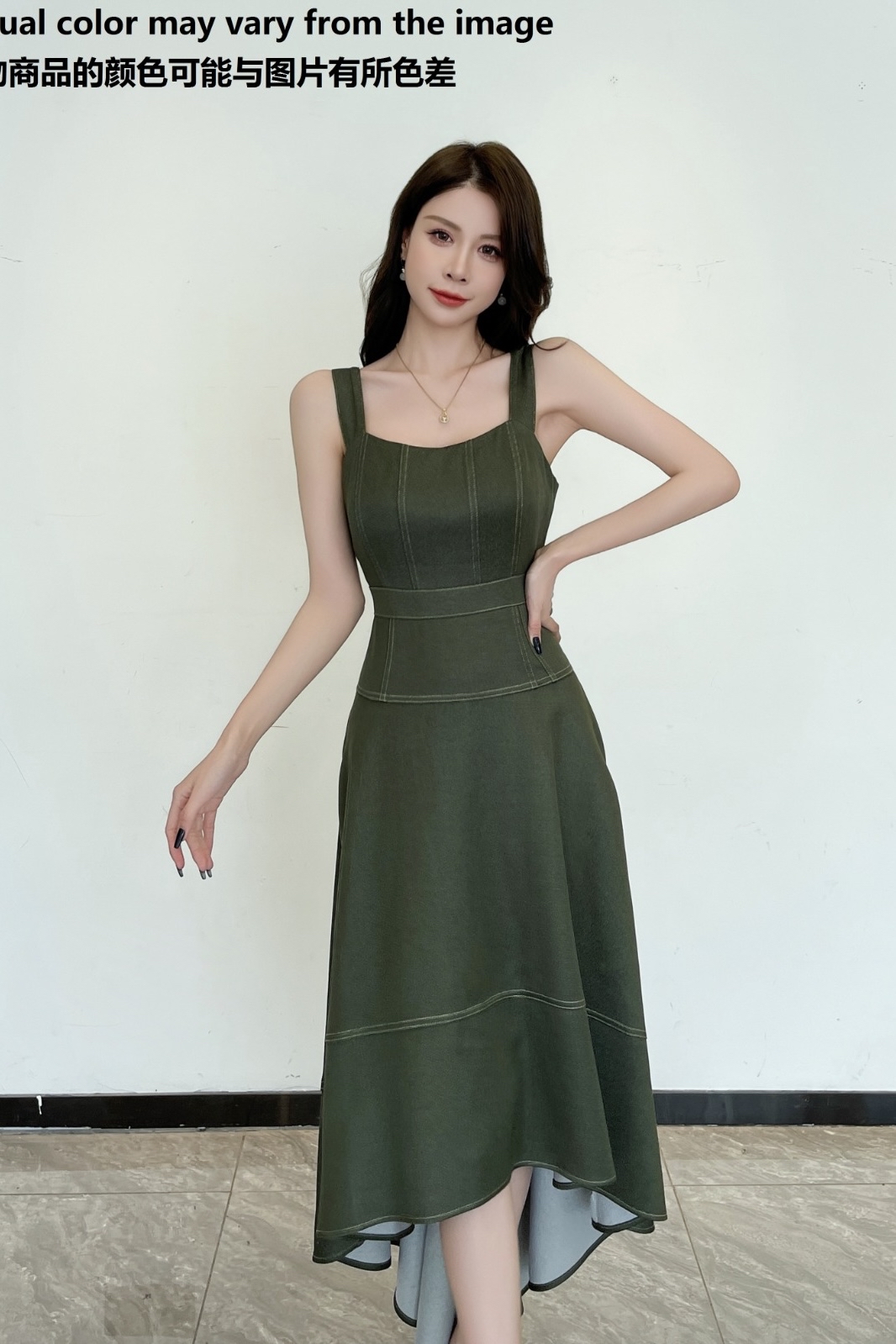 1370BD Aurelia Contour High-Low Dress
