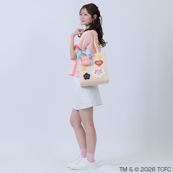 🎀【預訂】MARY QUANT x Care Bears Face Die-Cut Pouch P