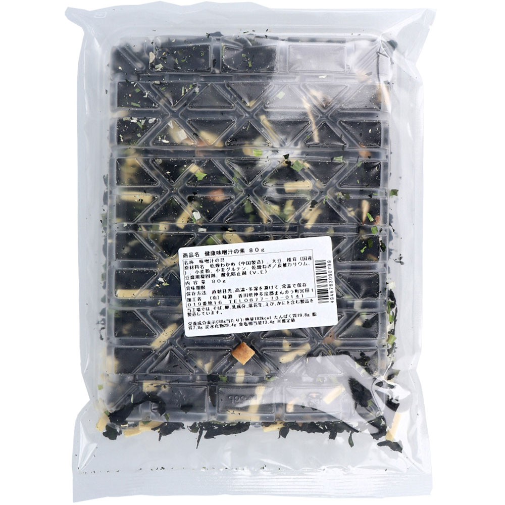 日本製 健康椎茸海帶乾湯料 80g