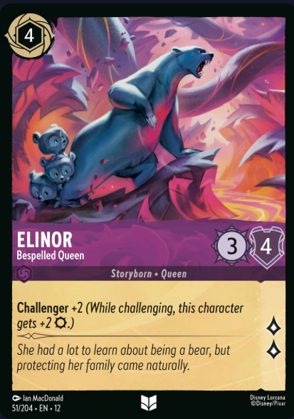 51/204 Elinor - Bespelled Queen UC