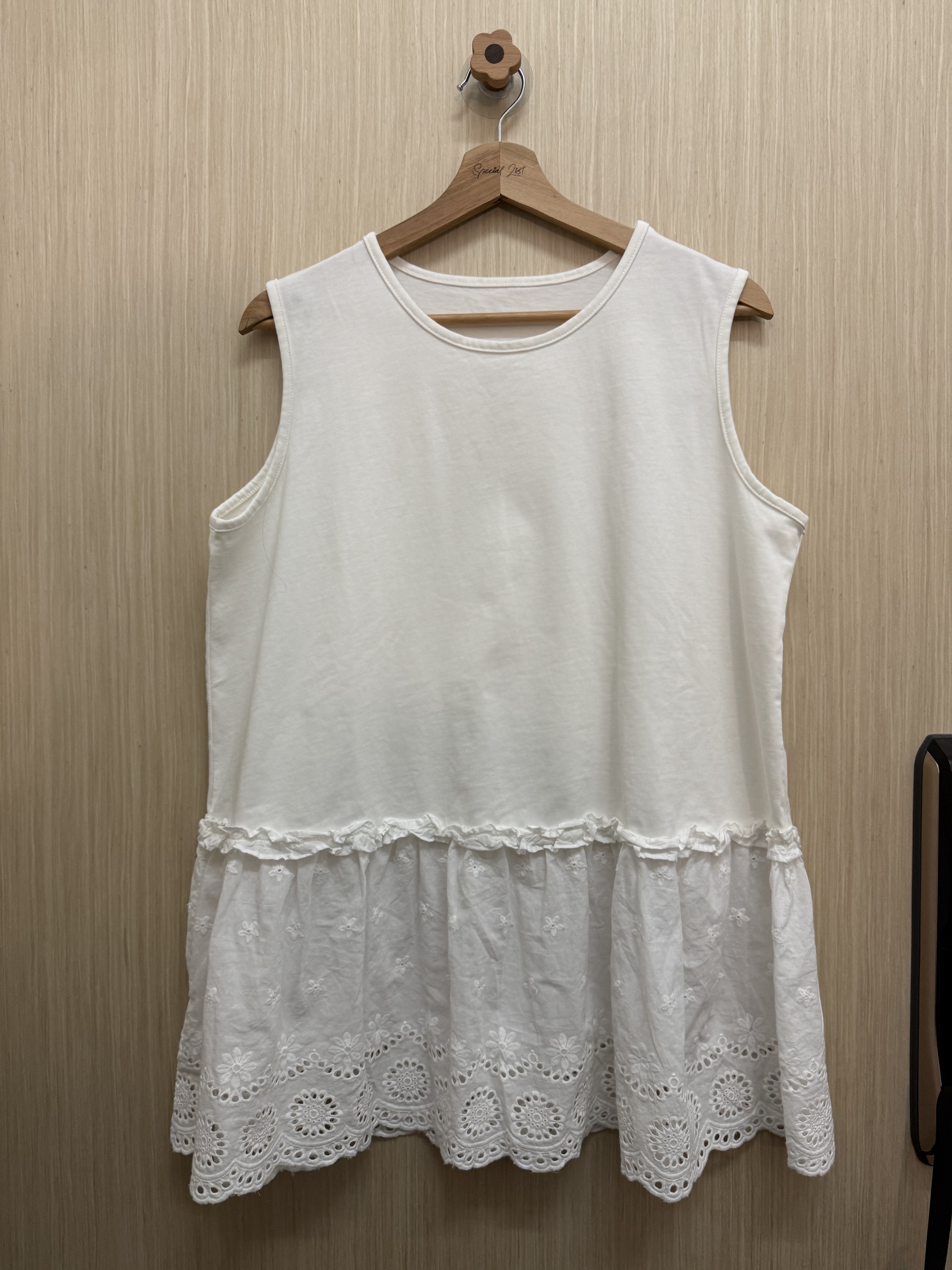 通花棉質背心內搭