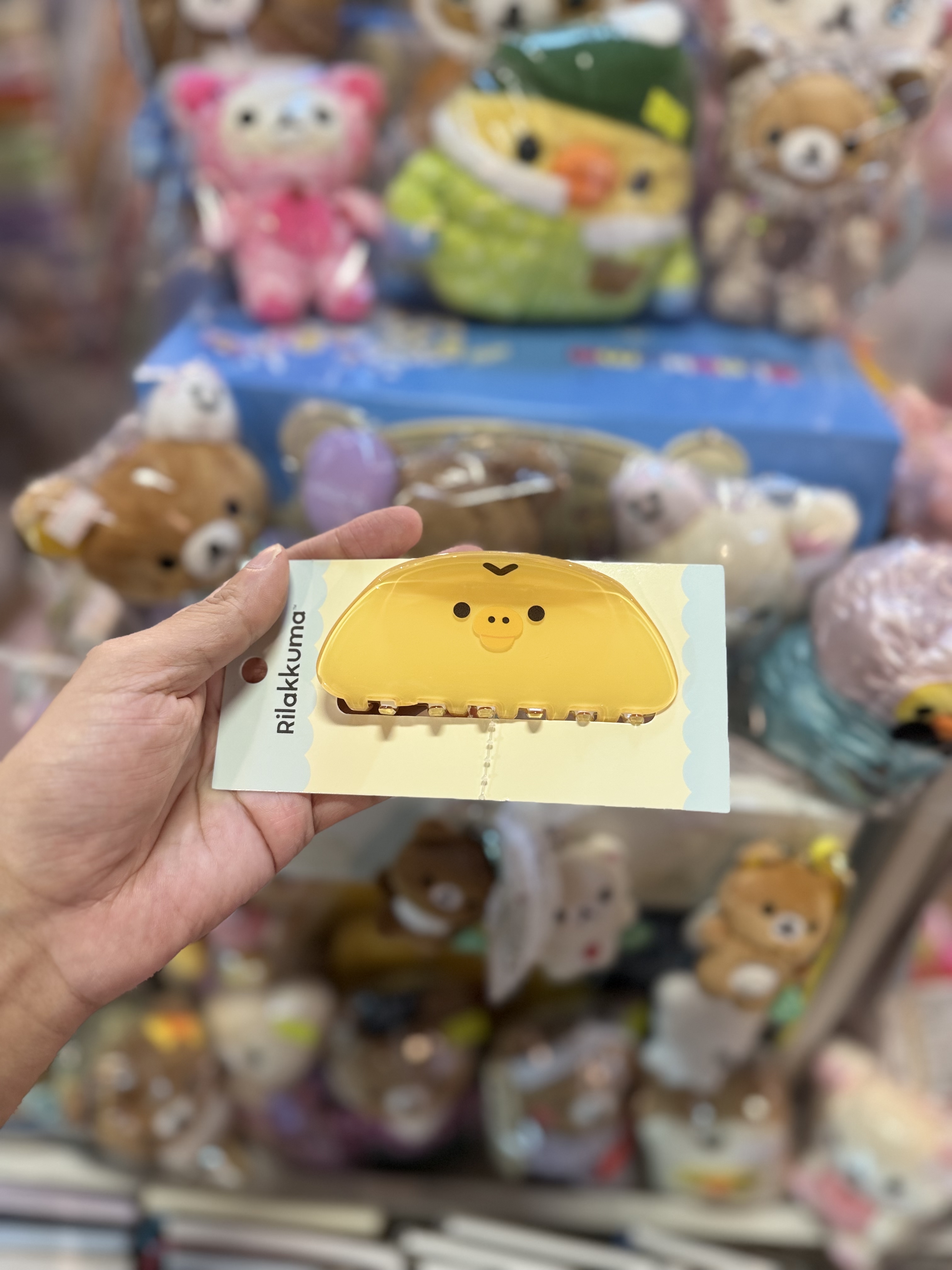 《現貨》全新韓國限定Rilakkuma 鯊魚髮夾