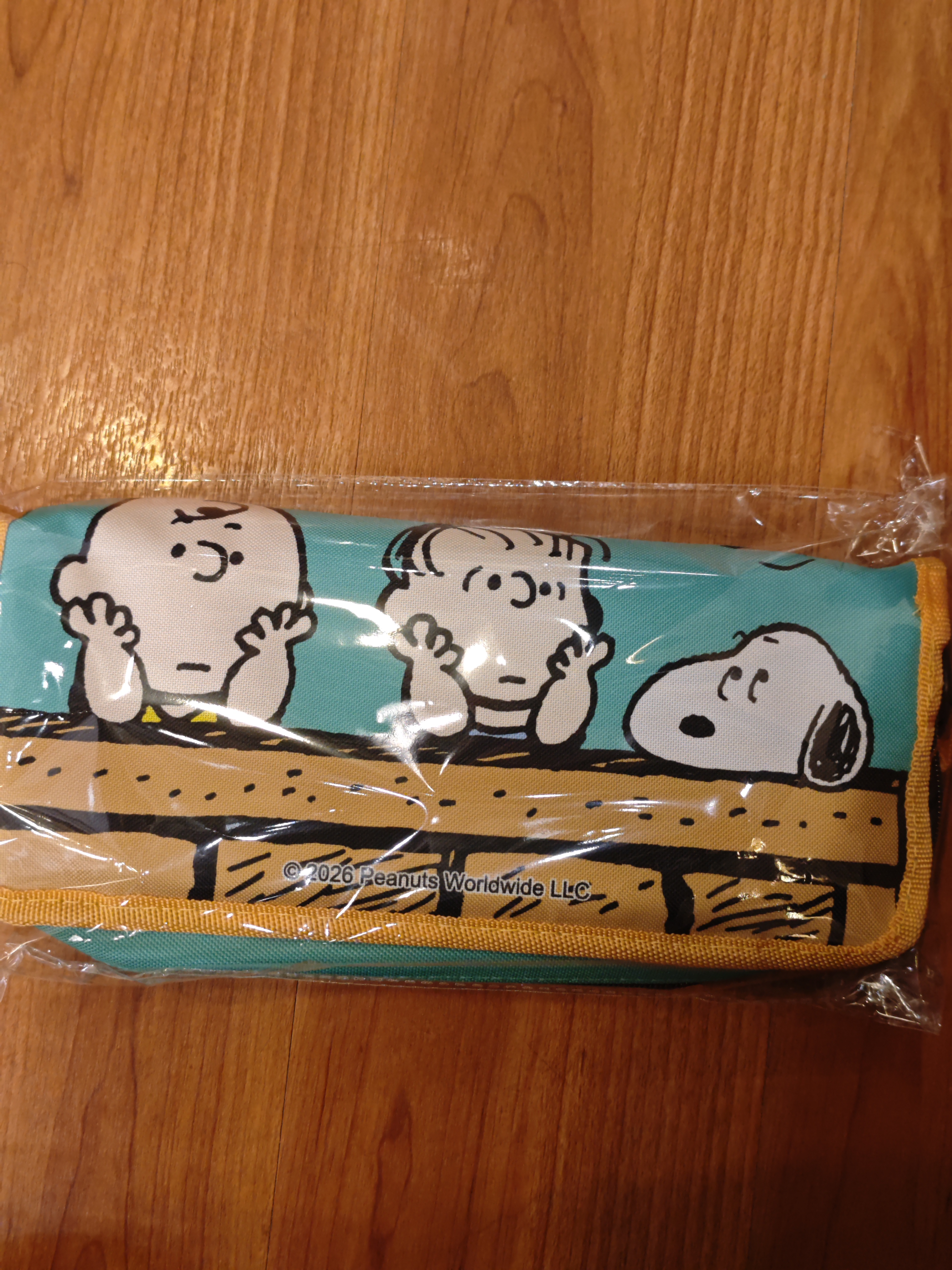 Snoopy 摺凳 78513（藍黃）