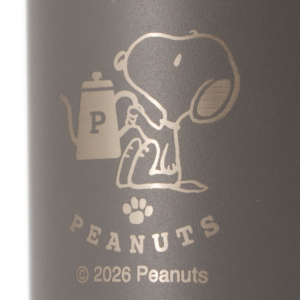【預訂】Snoopy 500ml 保溫瓶 (grey)