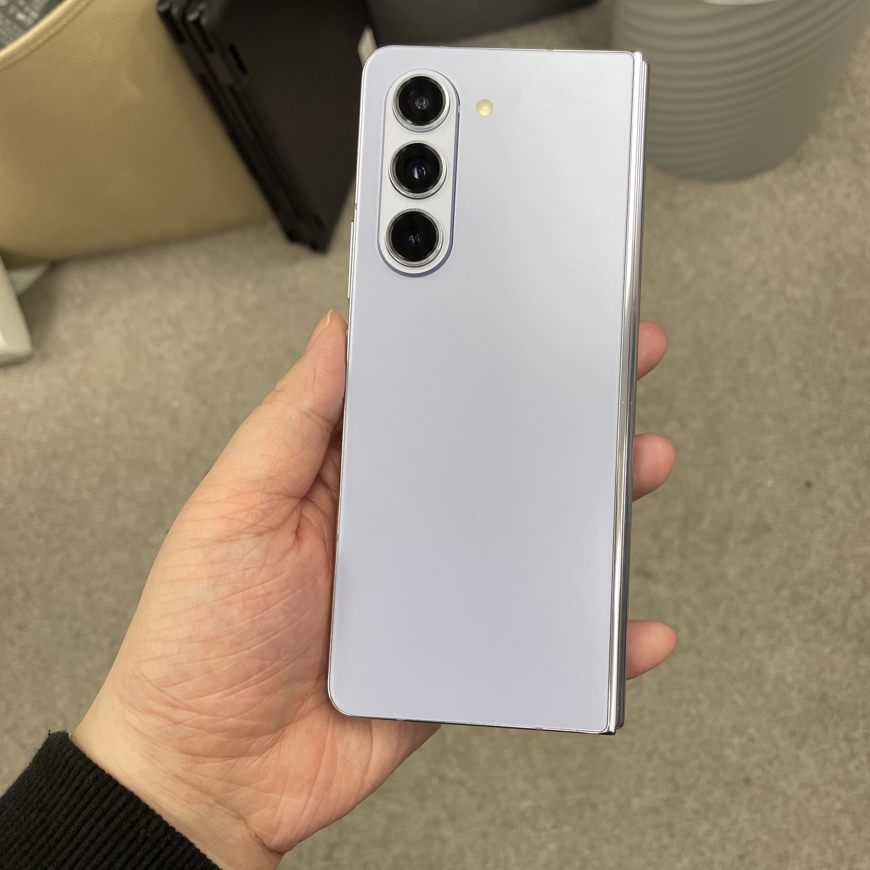 *5756 Galaxy Z Fold 5 完美機 12+512GB 藍色 blue