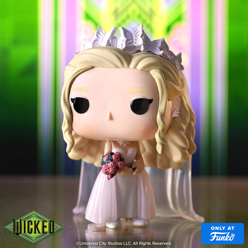 📦訂購 美國代購 Funko POP! WICKED Glinda in Wedding Gown Figure 魔法壞女巫 模型