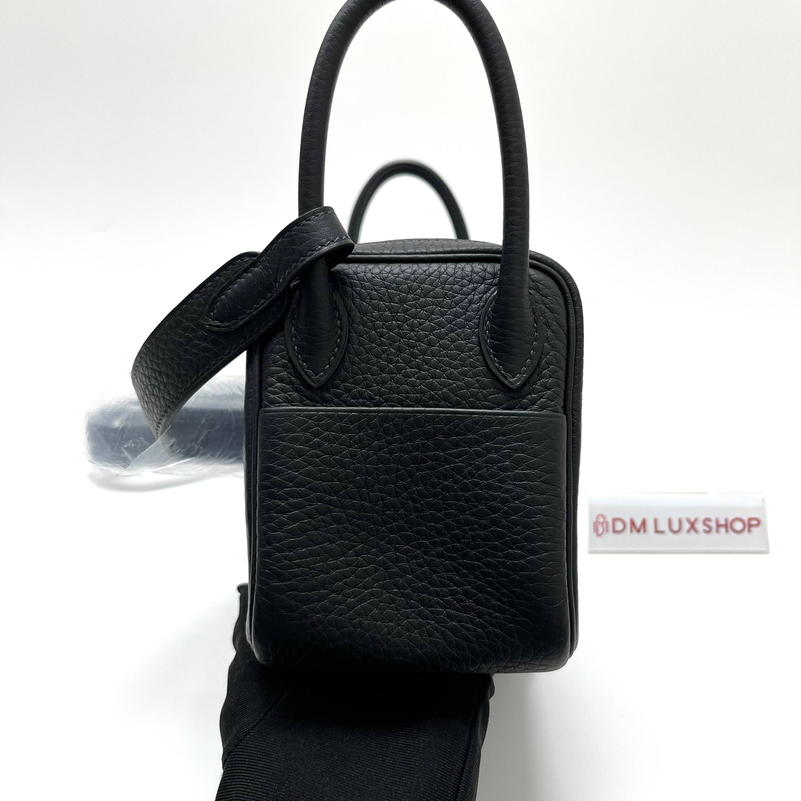 Hermes Mini Lindy 2 Caban PHW (Stamp K)