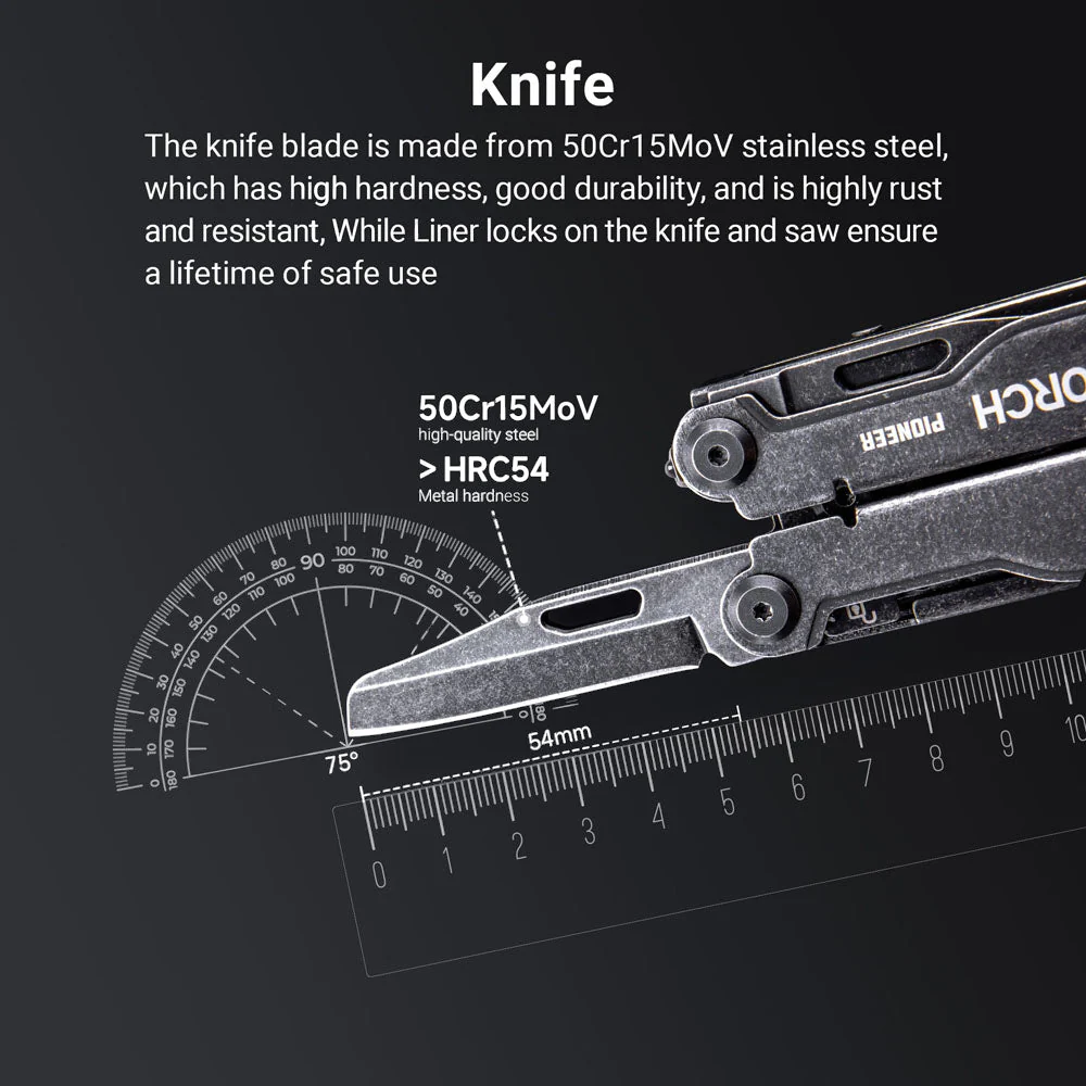 Nextorch Pioneer MT20 Multi-Tool Grey