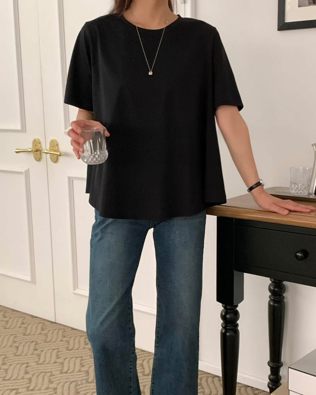 淨色A cut 娃娃top