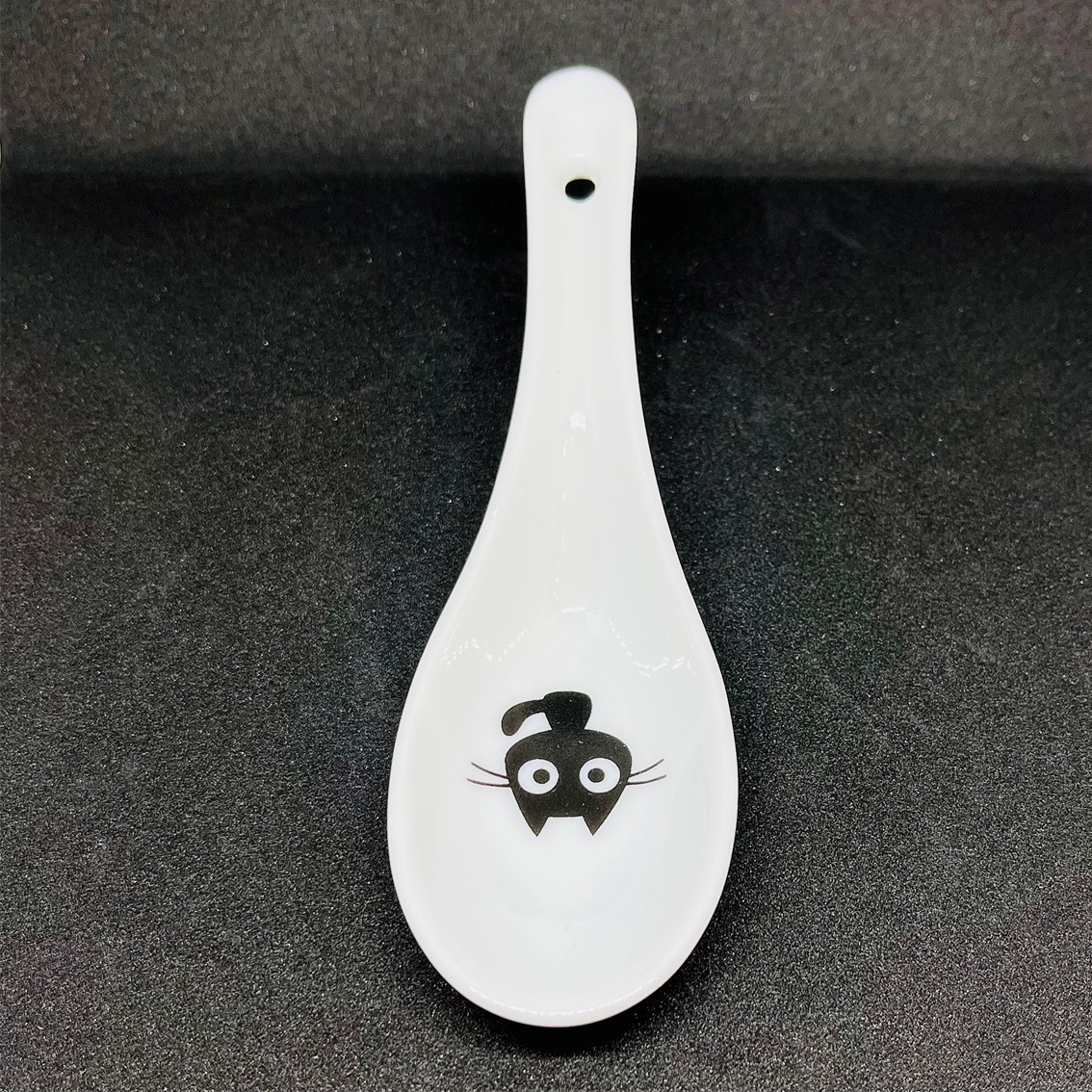 【日本製】美濃燒陶瓷五隻小貓可愛湯匙