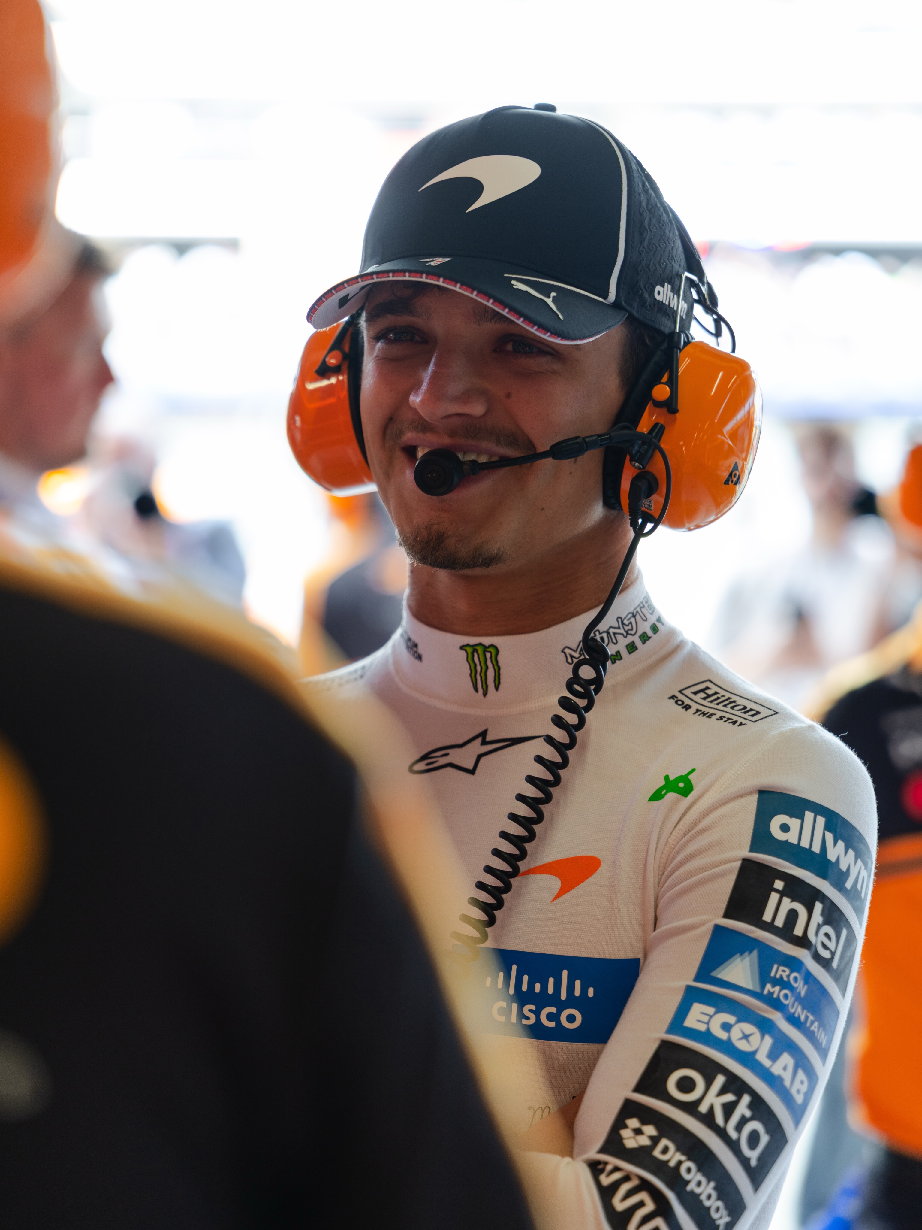 🏎️F1 McLaren 麥拿倫車隊英國銀石站Lando Norris Cap 701242905