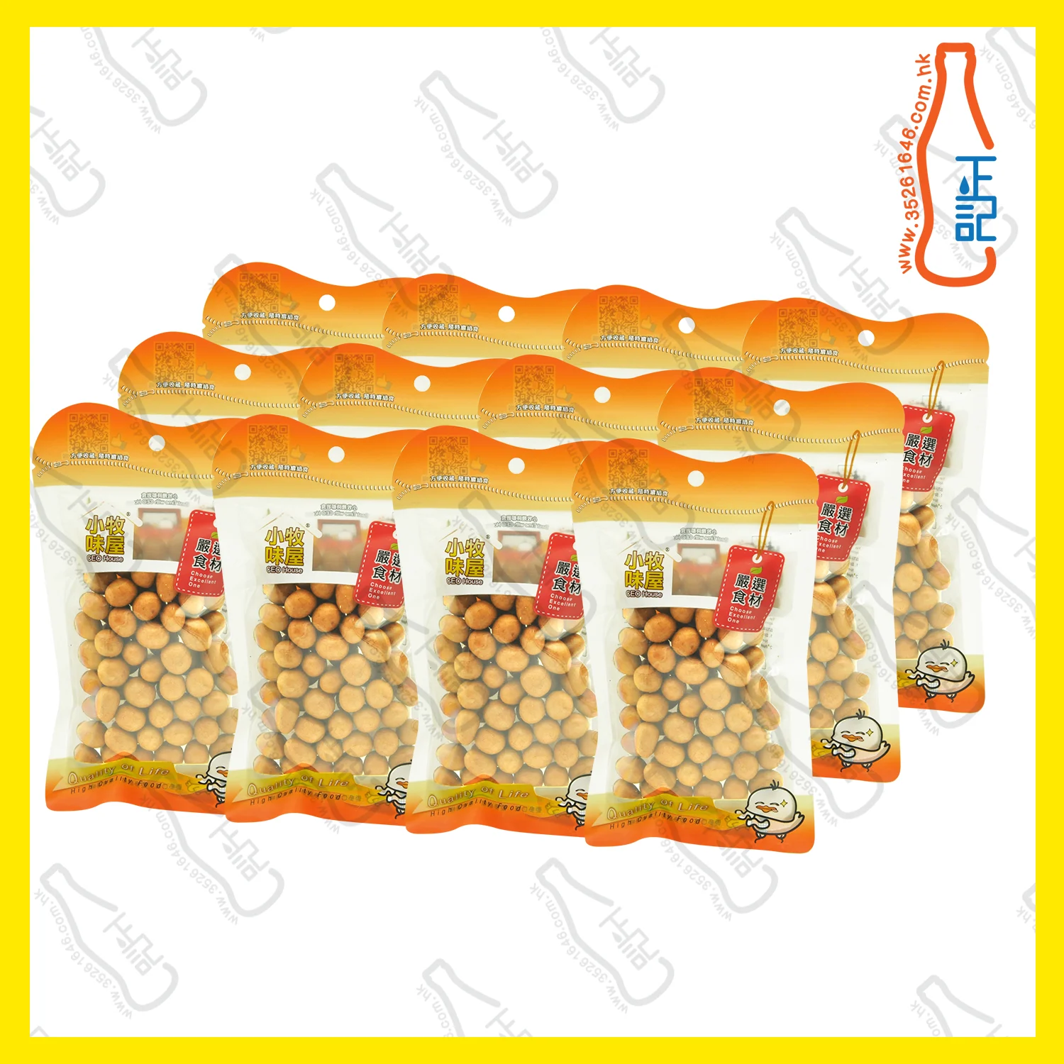 ==FT9148 小牧味屋 - 魚皮花生 80g x【12包】/袋