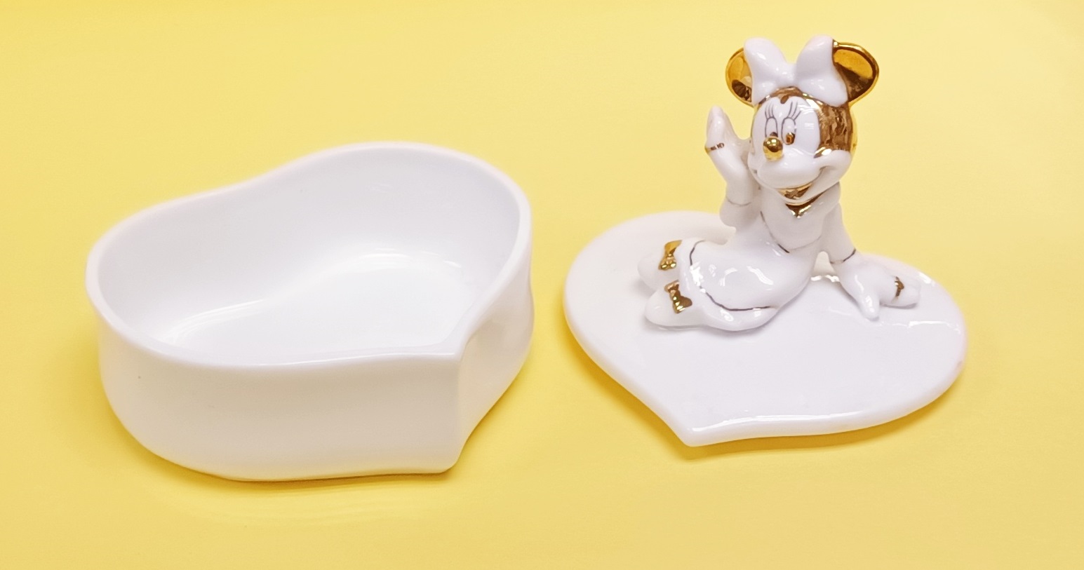 BONE CHINA CONTAINER BOX  骨瓷收納盒  Minnie Mouse    (KD-6)