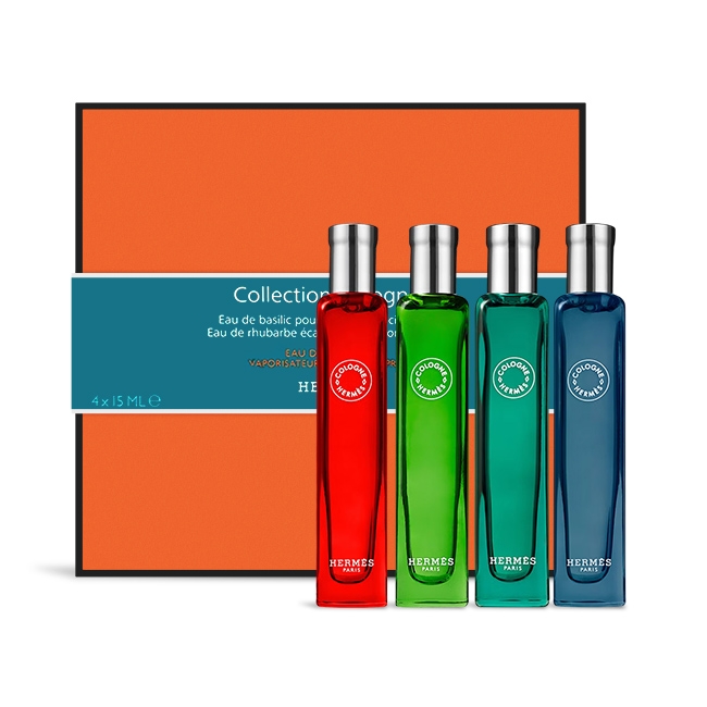 Hermes 古龍水禮盒 Collection Colognes 1盒15ml x 4支 （ 噴頭 旅行裝） 
