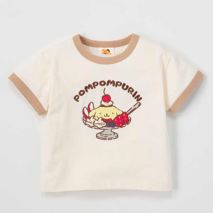 🇯🇵限量預訂 日本直送🇯🇵布甸狗毛毛芭菲刺繡貼花短袖T恤