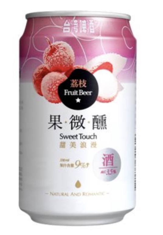 台灣啤酒-果微醺啤酒（荔枝）330ml（6罐裝）