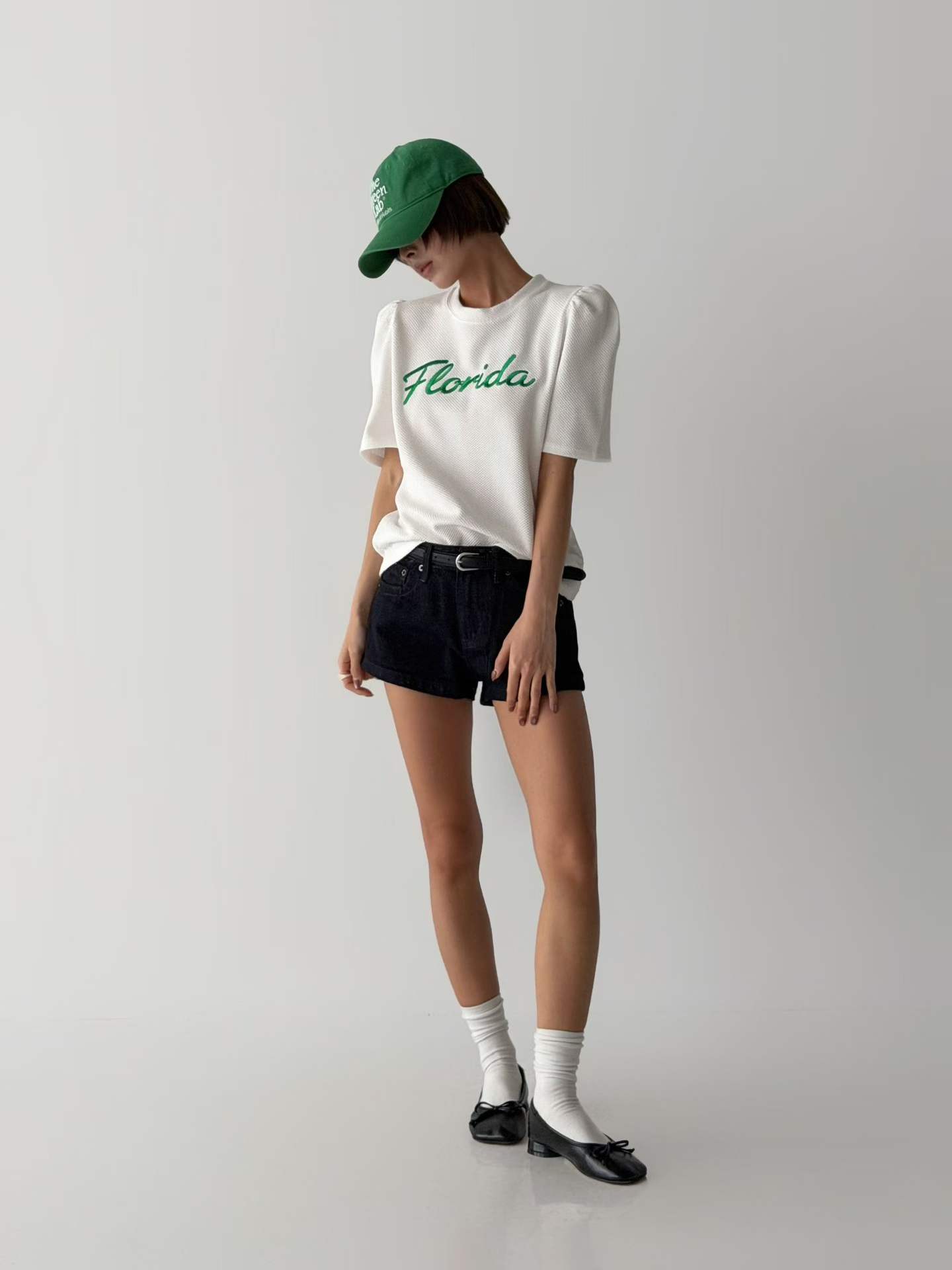 <限時預購> Florida 華夫格澎澎袖 Top TW260307K03 《9/3截單，預計4月中旬到港》