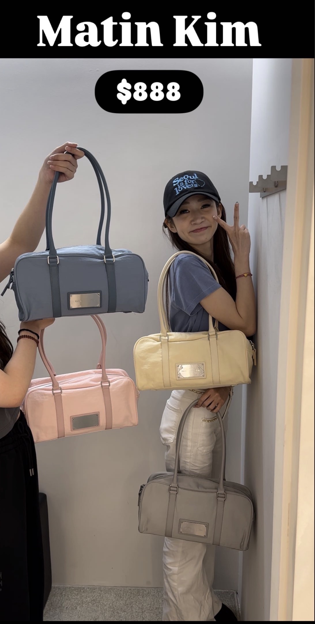 MATINKIM直播限時折扣 SPORTY TOTE BAG IN BLUE