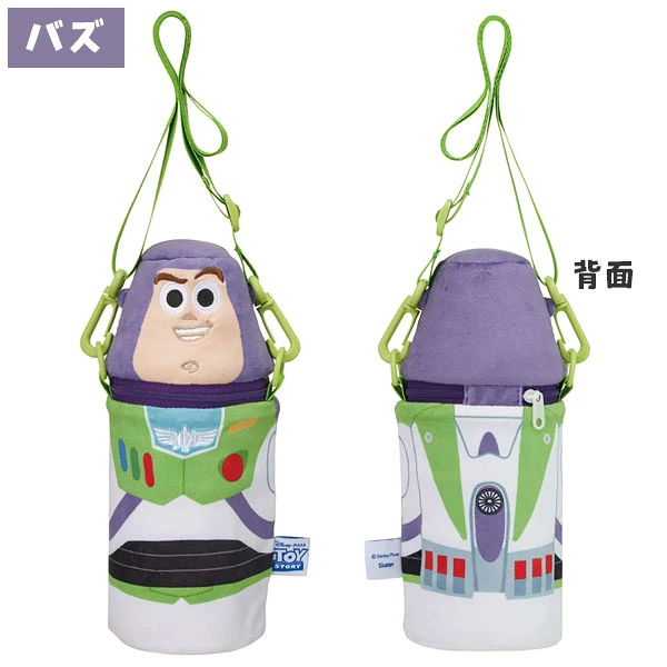🆕【⭐訂購⭐】🌀 🇯🇵 日本直送 #Skater x #ToyStory 毛公仔造型 鋁塗層內膽 保溫水樽袋［7款選］🌀 [ELJD-0125]