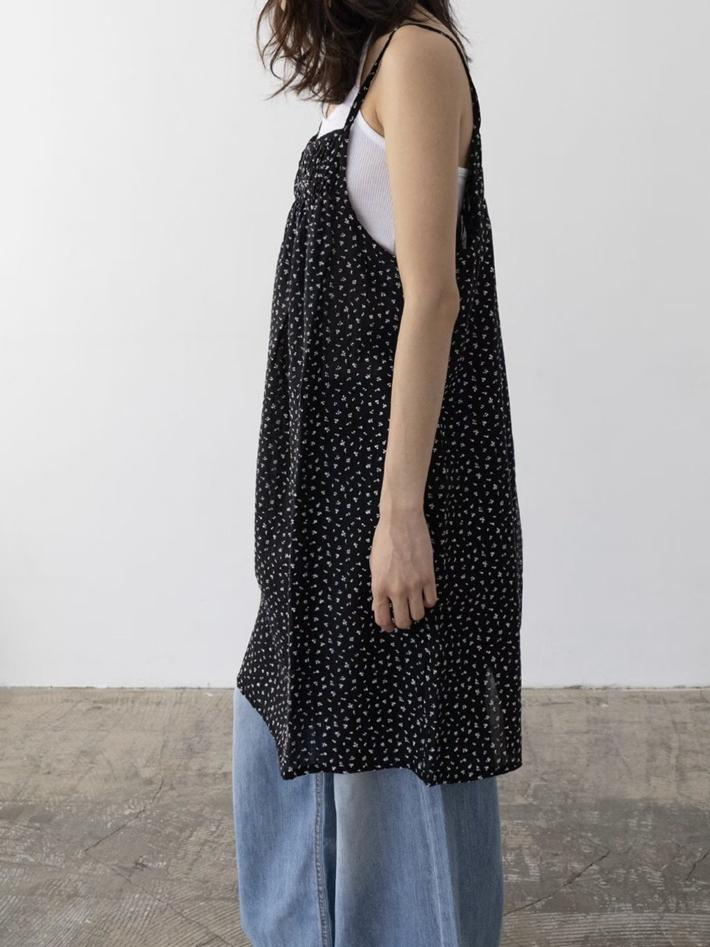 韓妹碎花ops外搭