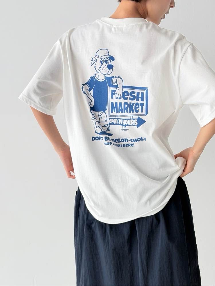 221242 FRESH MARKET 狗仔TEE