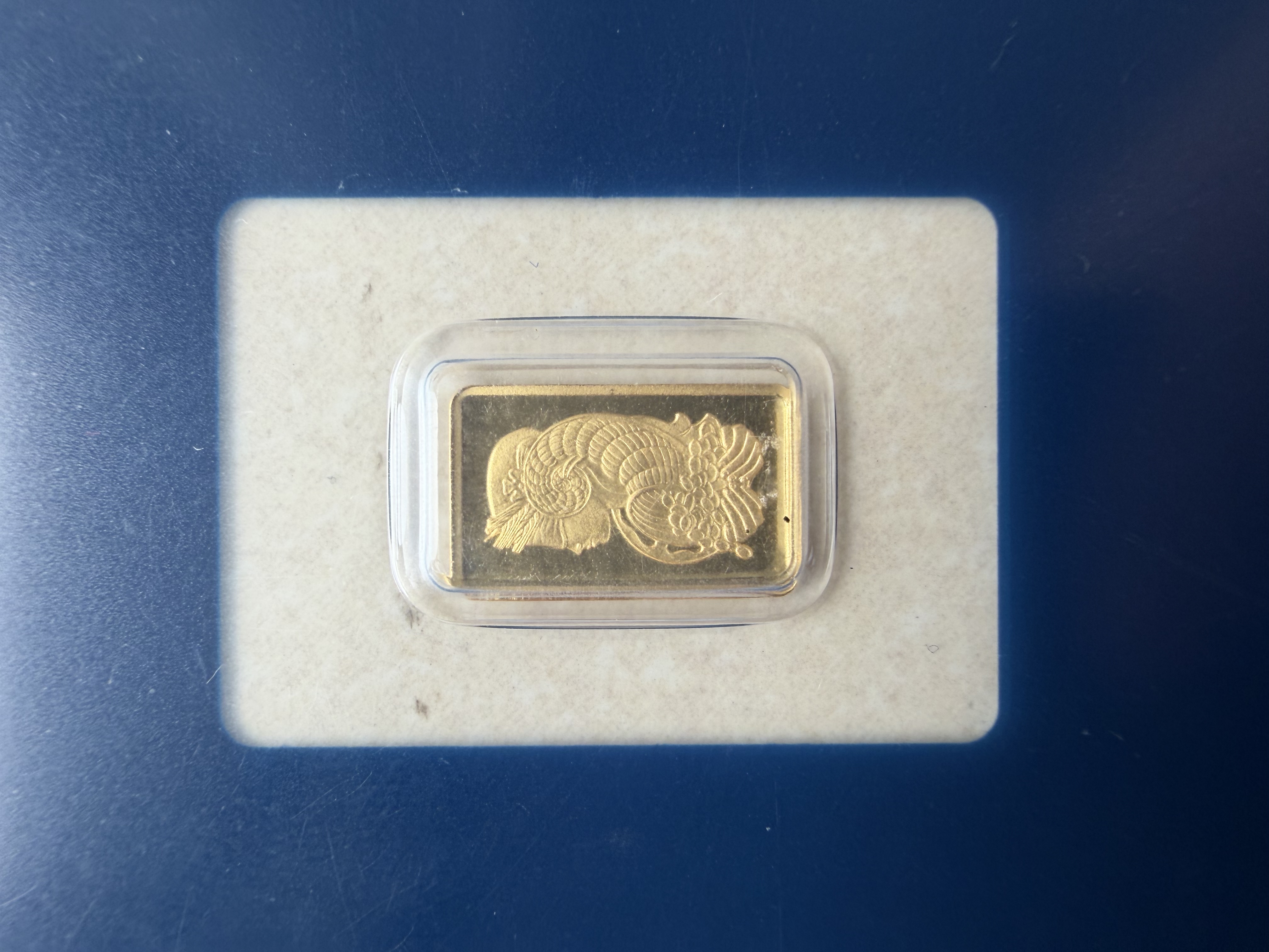 (Nice SN:13333) PAMP Ruler Fortuna 1g 🇨🇭Swiss Fine Gold Bar Emas 999.9