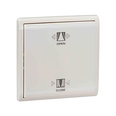 施耐德 Pieno 白 窗簾掣