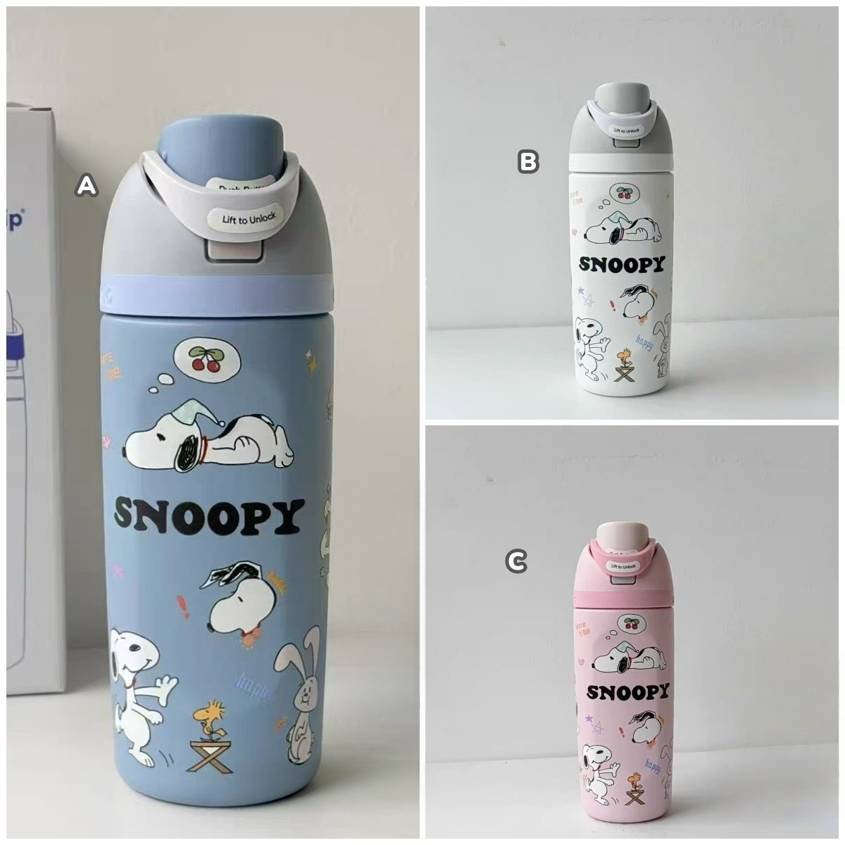 🐶OWALA x SNOOPY 兒童 FreeSip 16oz 史努比聯名水樽 ✨