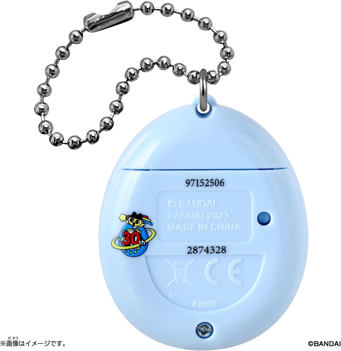 (預訂訂金 $100) (總價 $134) Bandai Original Tamagotchi Gen 1 Light Blue 他媽哥池 30週年初代機 水藍色 (行版) 
