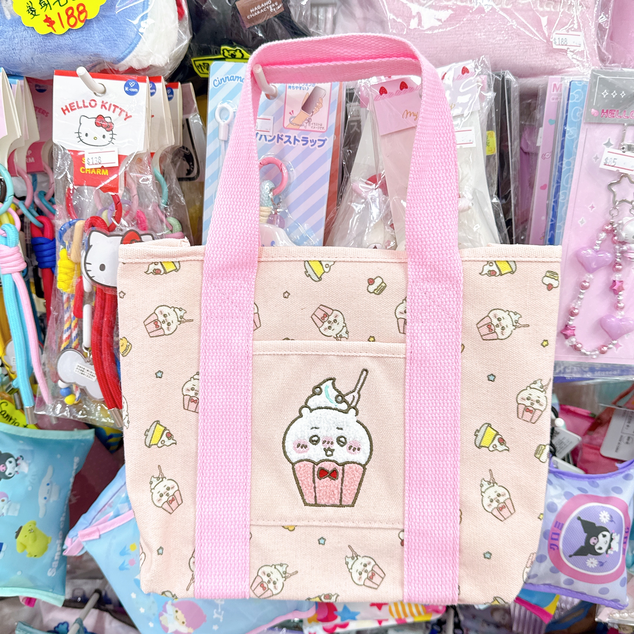 日本直送日本版chiikawa 手挽帆布袋