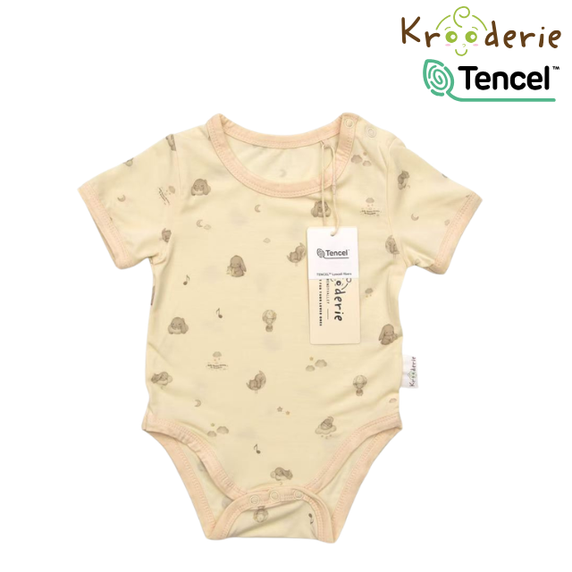 Krooderie TENCEL Short Sleeve Baby Romper