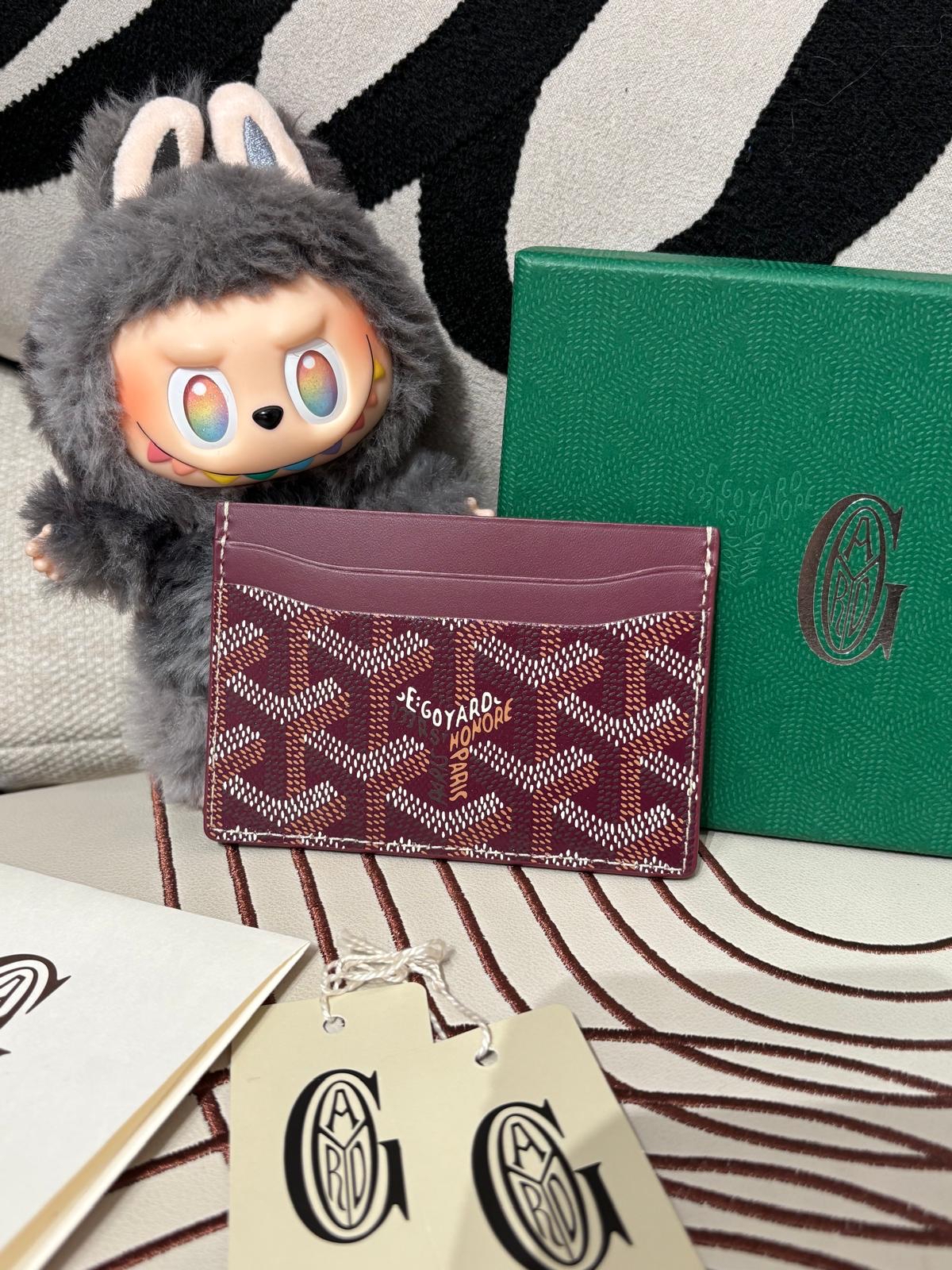 Goyard Card Holder 100%Authentic, unused✅tap booklet✅Box